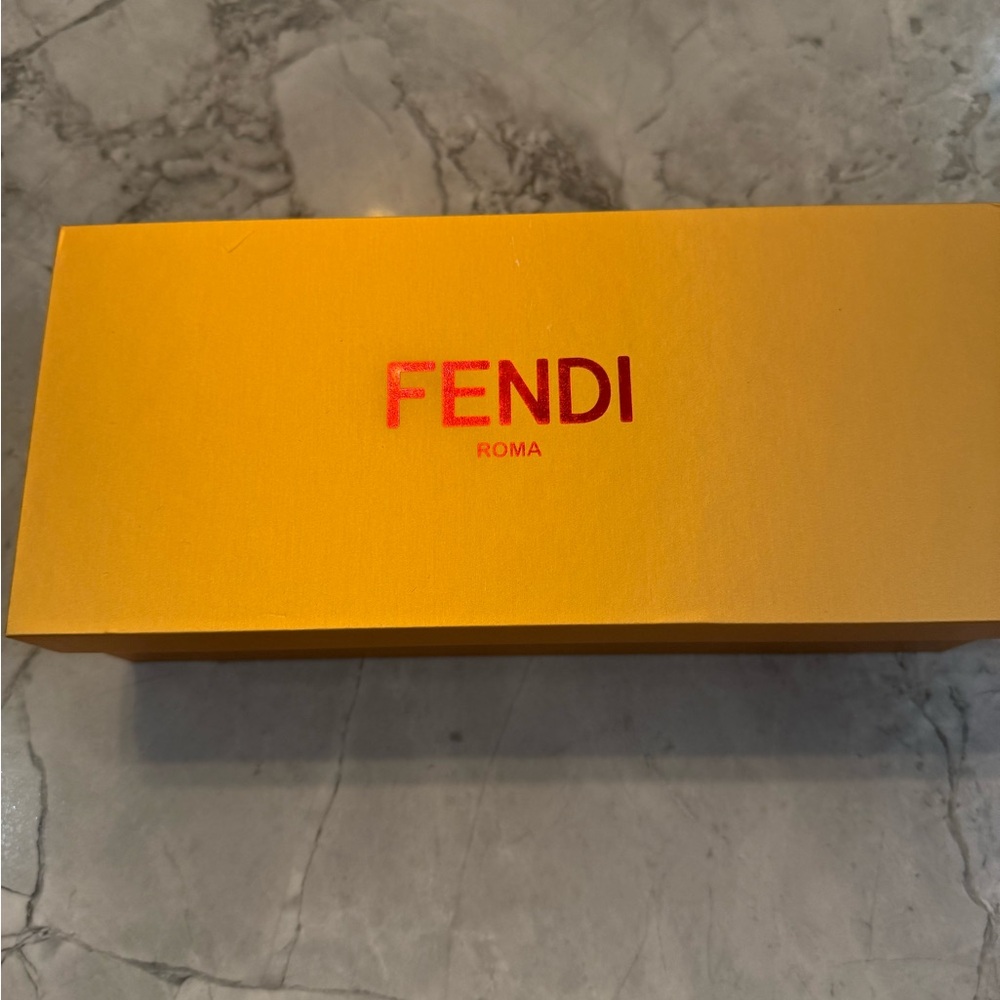 Rare!! Fendi Xmas Ornaments Set Of 3 in Fendi box New! - Picture 5 of 5
